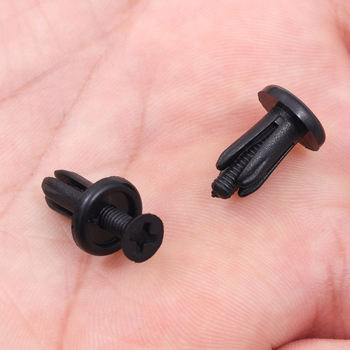 汽车前保险杠外壁板卡扣汽车膨胀卡子5mm小孔适配丰田花冠卡罗拉