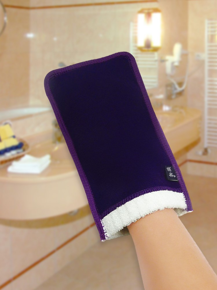 紫薇搓澡巾家用强力搓泥中砂男女士不疼双面洗澡东北澡堂子搓澡巾