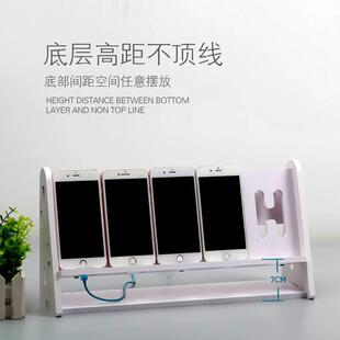 多手机置放架手机多台支架机架手机壳展示架子工作室手机架