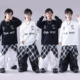 少儿hiphop衣服潮秋季 长袖 裤 男童街舞服装 子帅气嘻哈儿童街舞套装