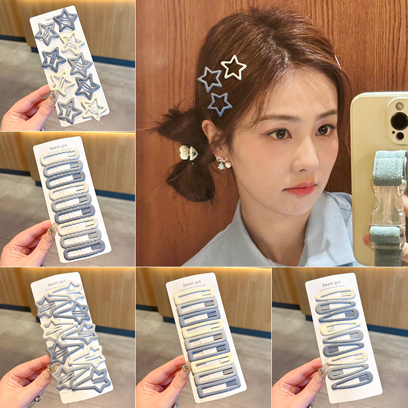 白鹿同款发夹女2025新款侧边刘海