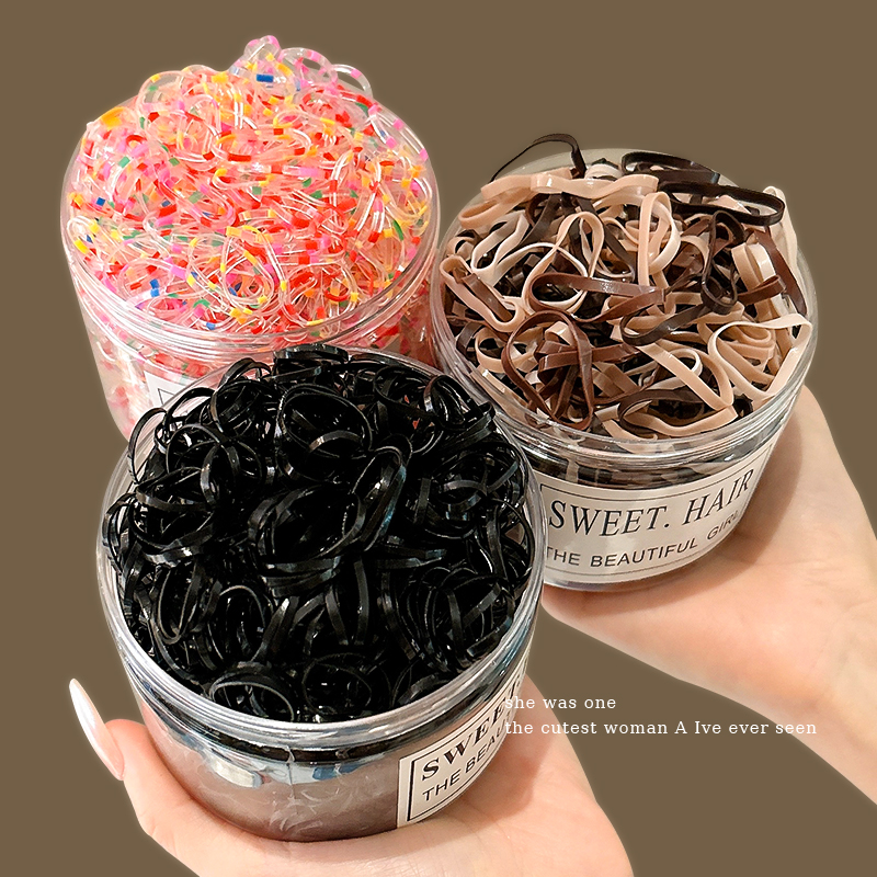 儿童一次性橡皮筋扎头头绳女宝宝