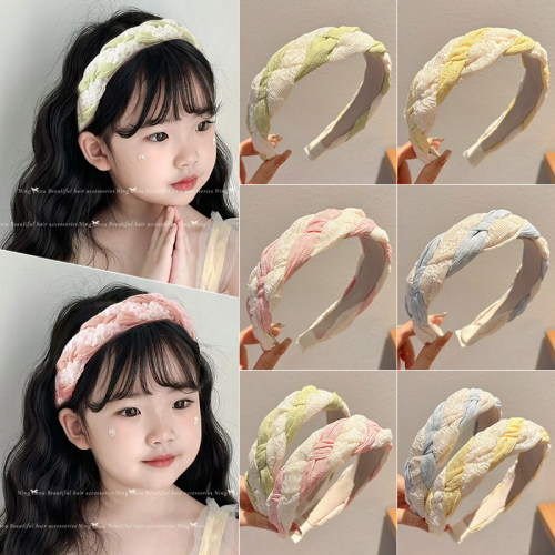 儿童发箍女童不勒头宽边压发发捆