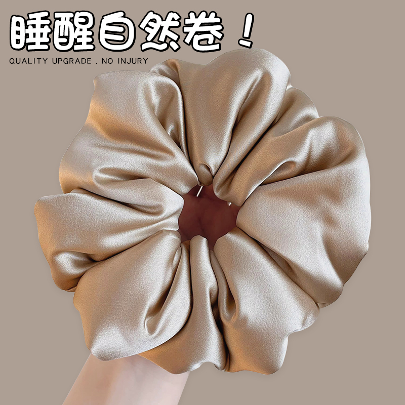 枕头kitsch丸子头大肠发圈女超大