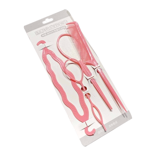 儿童编发工具懒人盘发神器拉发针女童辫子扎头发穿发掏发绑发套装