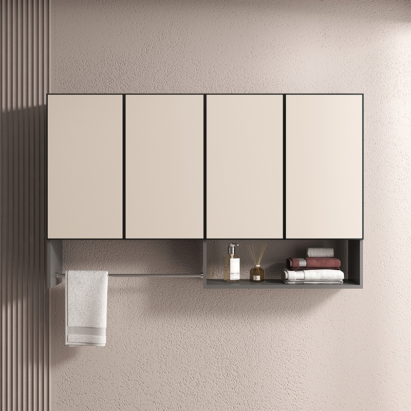 蜂窝铝合金厨房墙壁柜浴室吊柜阳台洗衣机卫生间马桶上方储物挂柜