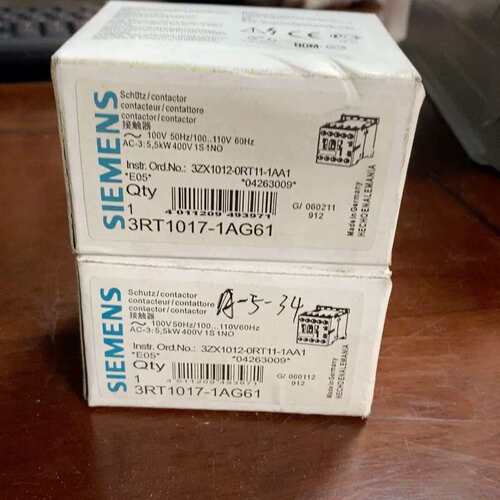 议价接触器3RT1017-1AG61
