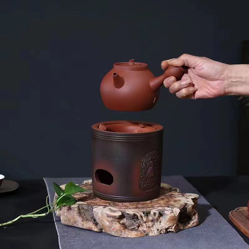 古朴炉一人煮茶炉精致碳炉煮茶壶复古茶炉炭炉功夫茶具工夫茶炉