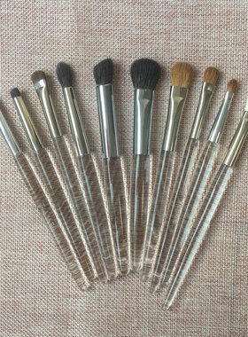 Trish McEvoy黄狼尾毛眼影刷晕染刷鼻影唇刷细节刷下眼睑TM化妆刷