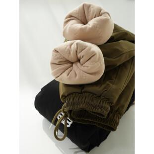 一条过冬 儿童夹棉运动裤 男女童保暖棉裤 170中大童冬款童装