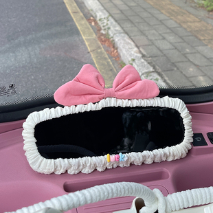 蝴蝶结电动三轮车仪表盘保护套卡通泡芙电瓶车显示屏装饰配件可爱