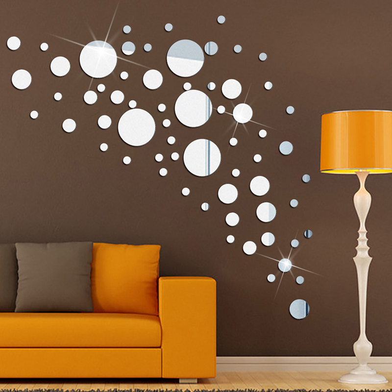 大小客廳臥室圓點瓷磚防水鏡面貼