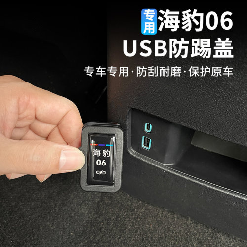 比亚迪海豹06后排充电口保护盖