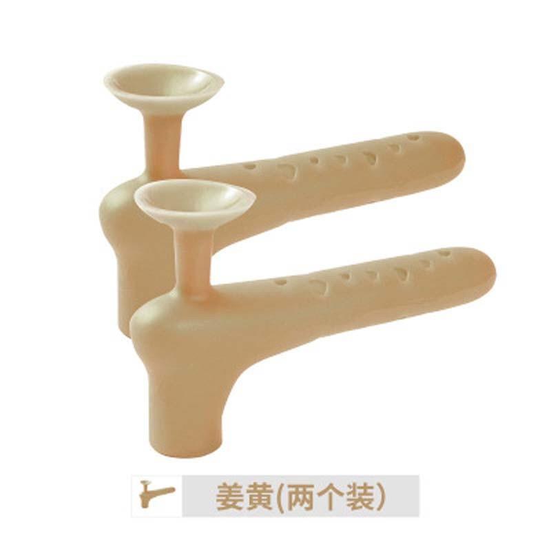工途加厚门把手保护套卧室防磕碰卫生间硅胶防撞垫吸盘式保护套两