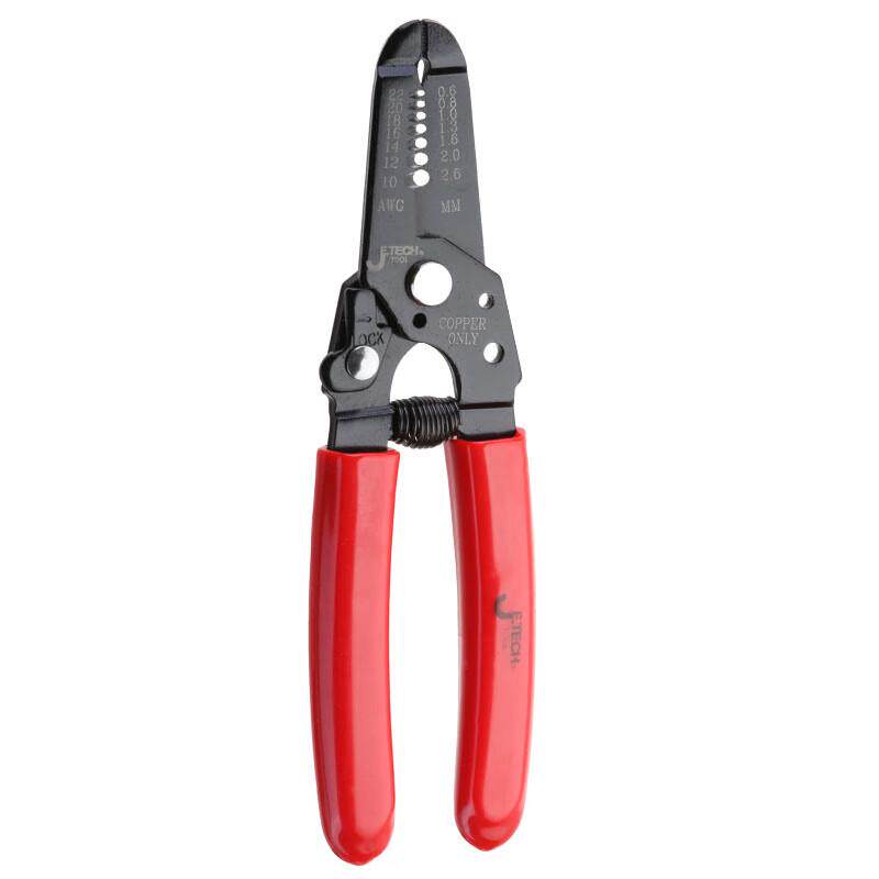 捷科(JETECH)WS-6剥线钳多功能精密剥皮钳子电工电线剥线器6英寸0