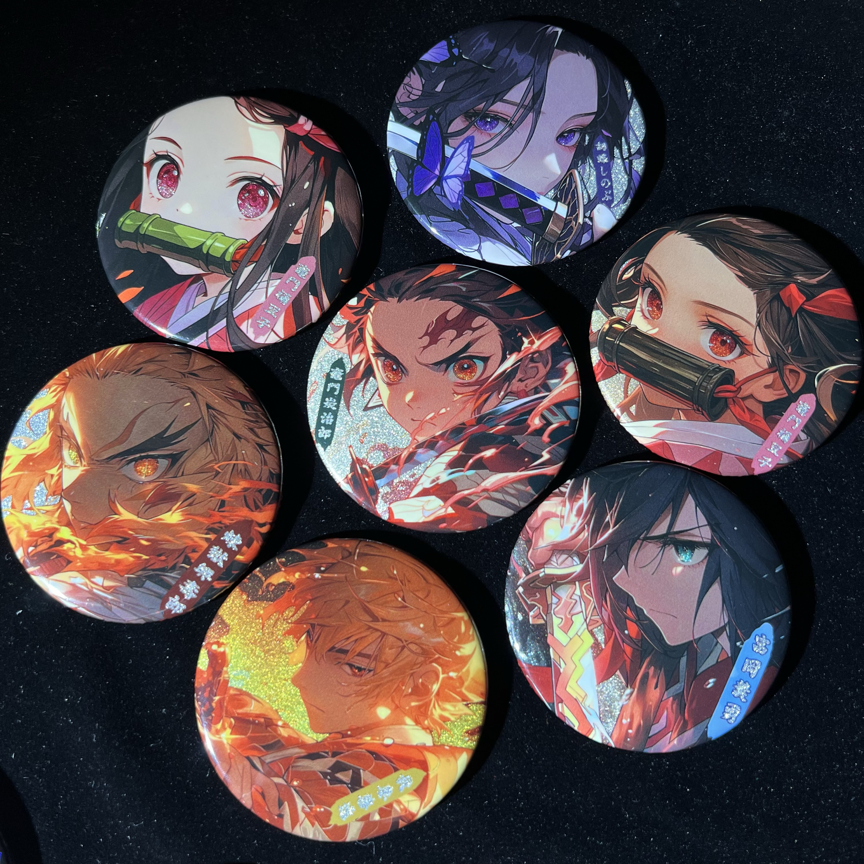 鬼灭之刃吧唧徽章动漫周边