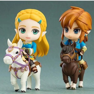 塞尔达传说旷野之息塞尔达公主1212林克733DX手办粘土人模型摆件