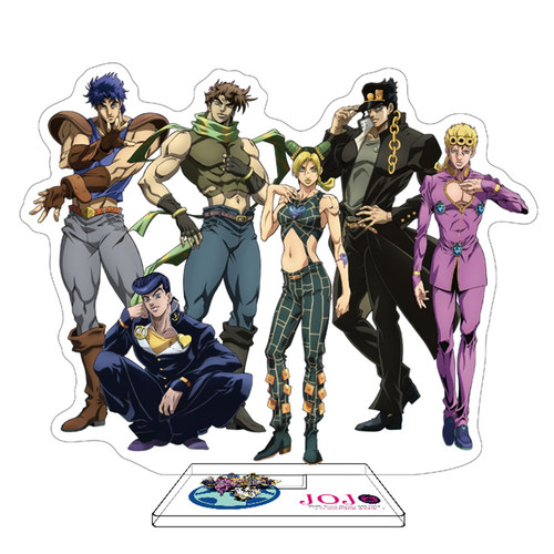 JOJO奇妙冒险立牌黄金之风乔鲁诺布加拉提徐伦空条承太郎迪奥摆件