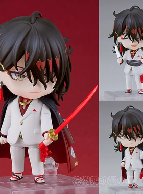 彩虹社 粘土人手办 叶1848 剑持刀也2606 Vox Akuma2036摆件