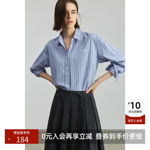 格纹肌理织法 传达理性感