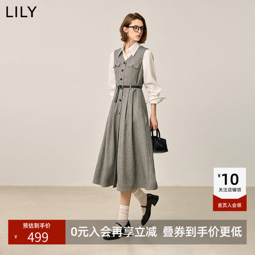 无袖V领 勾勒利落线条