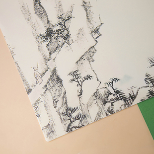 黄山好礼 新安古画文件夹 新安画派文件袋 古画 文件收纳