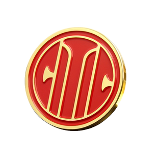 中信银行通用行徽徽章证券LOGO定做纪念金属员工礼品金属司徽定制