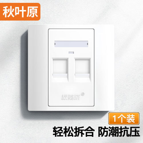 秋叶原网络面板86型通用