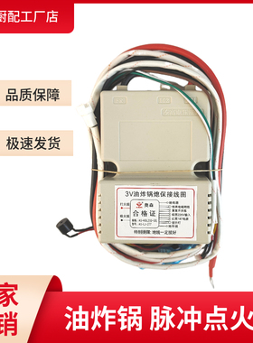 商用燃气油炸锅配件大全220V脉冲点火器油条机控制器AS-KBL233JDL