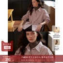 女秋季 纯棉落肩高智风显瘦百搭上衣衬衫 迪木尔风 RUISHI芮时
