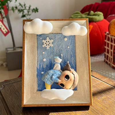 卡通可爱客厅装饰画Nyota