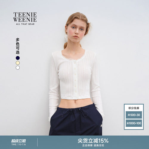 TEENIEWEENIEbearnova针织开衫