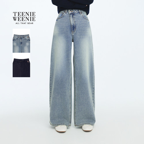 TeenieWeenie小熊女装牛仔阔腿裤