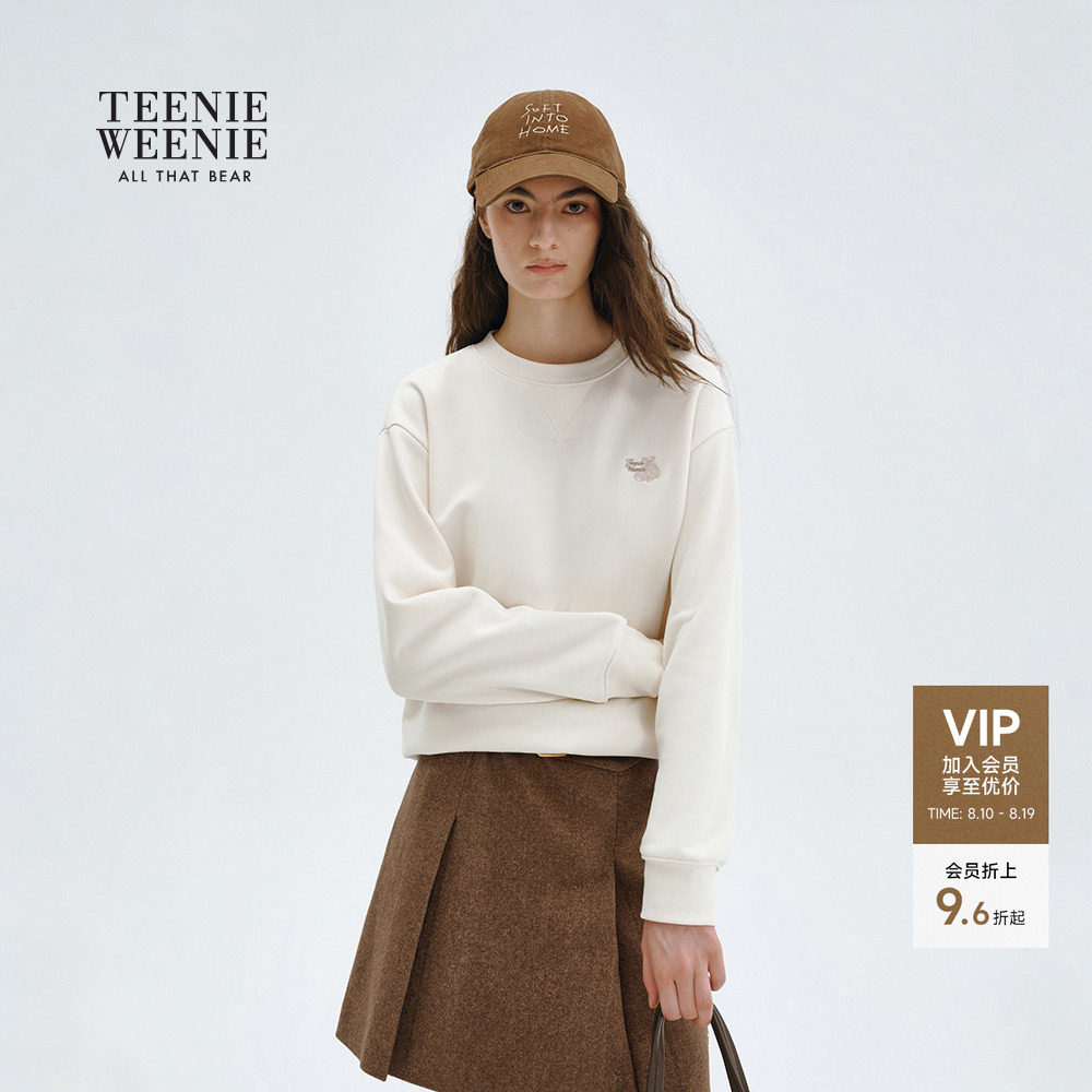 TeenieWeenie小熊女装圆领卫衣