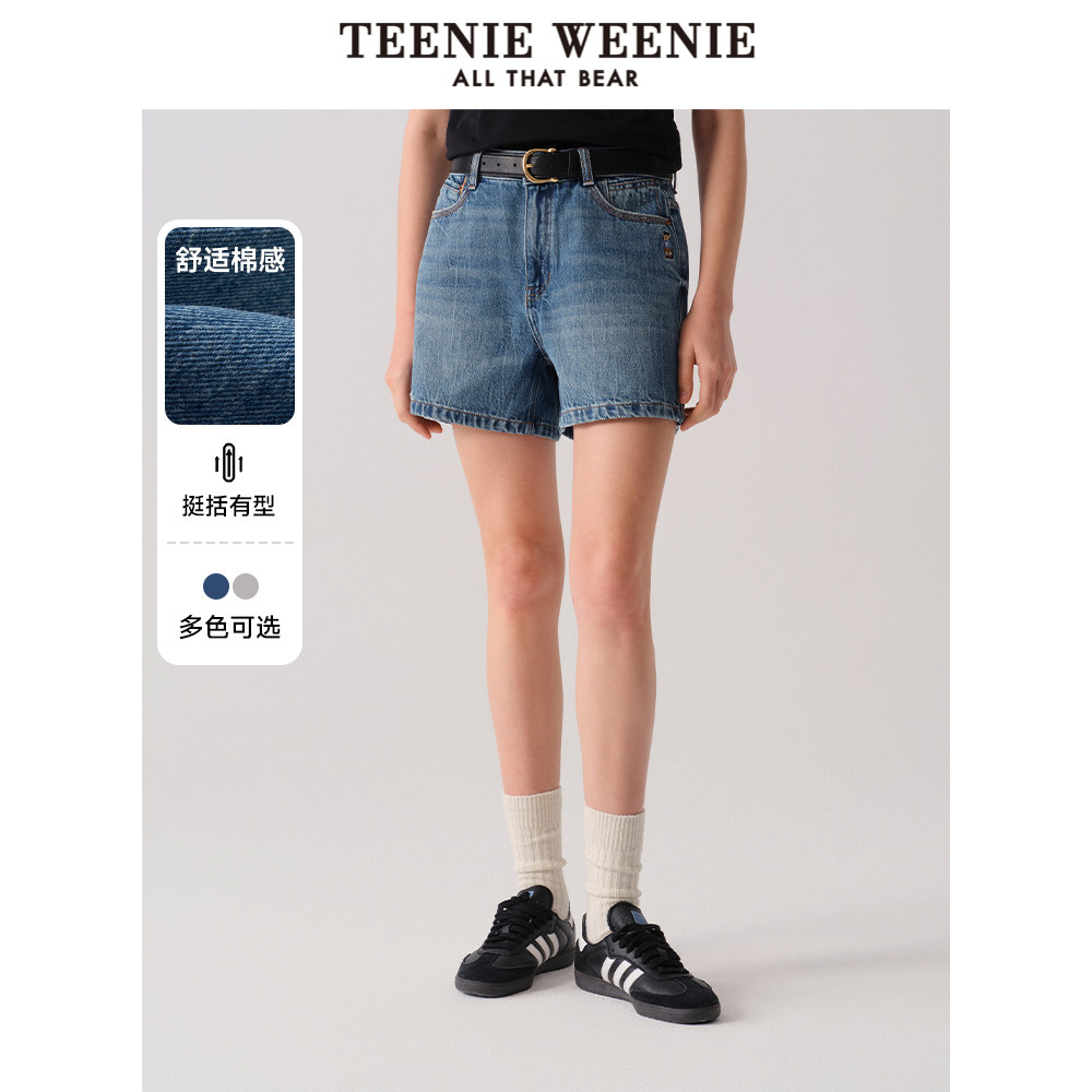 TeenieWeenie小熊奥莱女装2025春夏休闲活力复古水洗