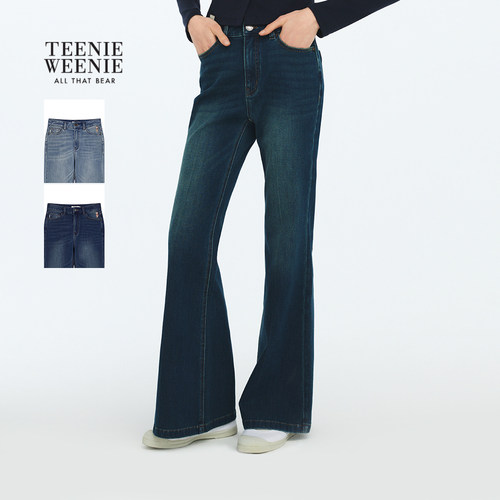 TeenieWeenie小熊女装牛仔喇叭裤