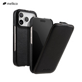 Melkco适用苹果17ProMaX手机壳真皮iPhone16Pro翻盖保护套16Plus防摔皮质壳17por磁吸16e无线充外壳17Air壳
