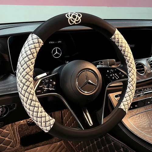 2025新款小香风汽车方向盘套女