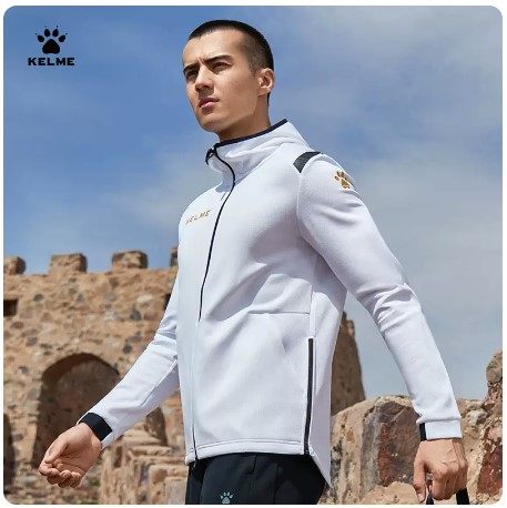 KELME卡尔美外套男休闲时尚连帽长袖茄夹克篮球足球训练运动套装,运动服/休闲服装,运动套装,淘宝优惠券,粉丝福利购,淘宝优惠卷