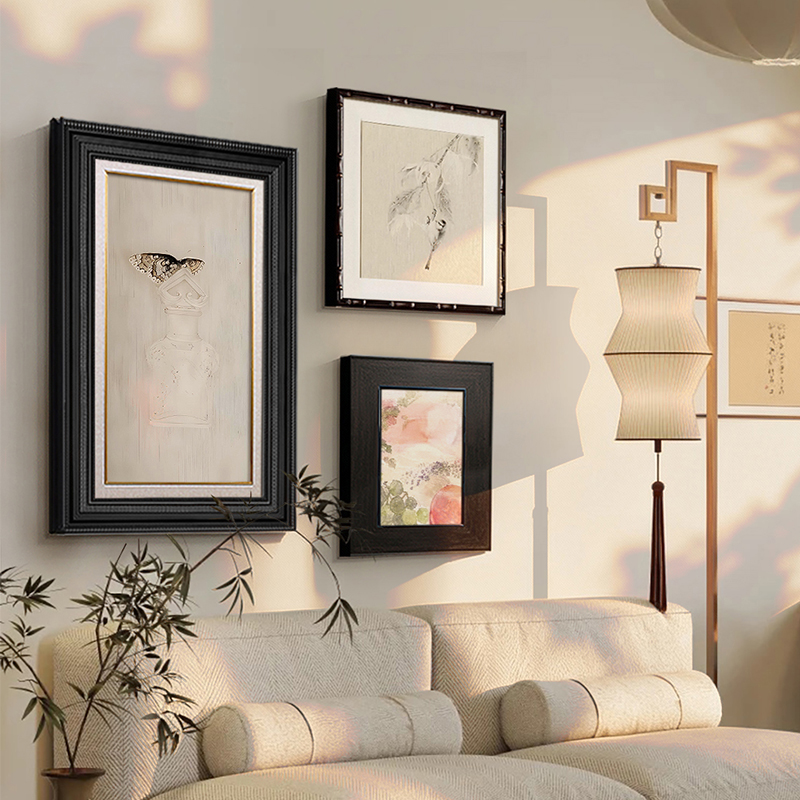 法式中国风挂画宋代美学新中式复