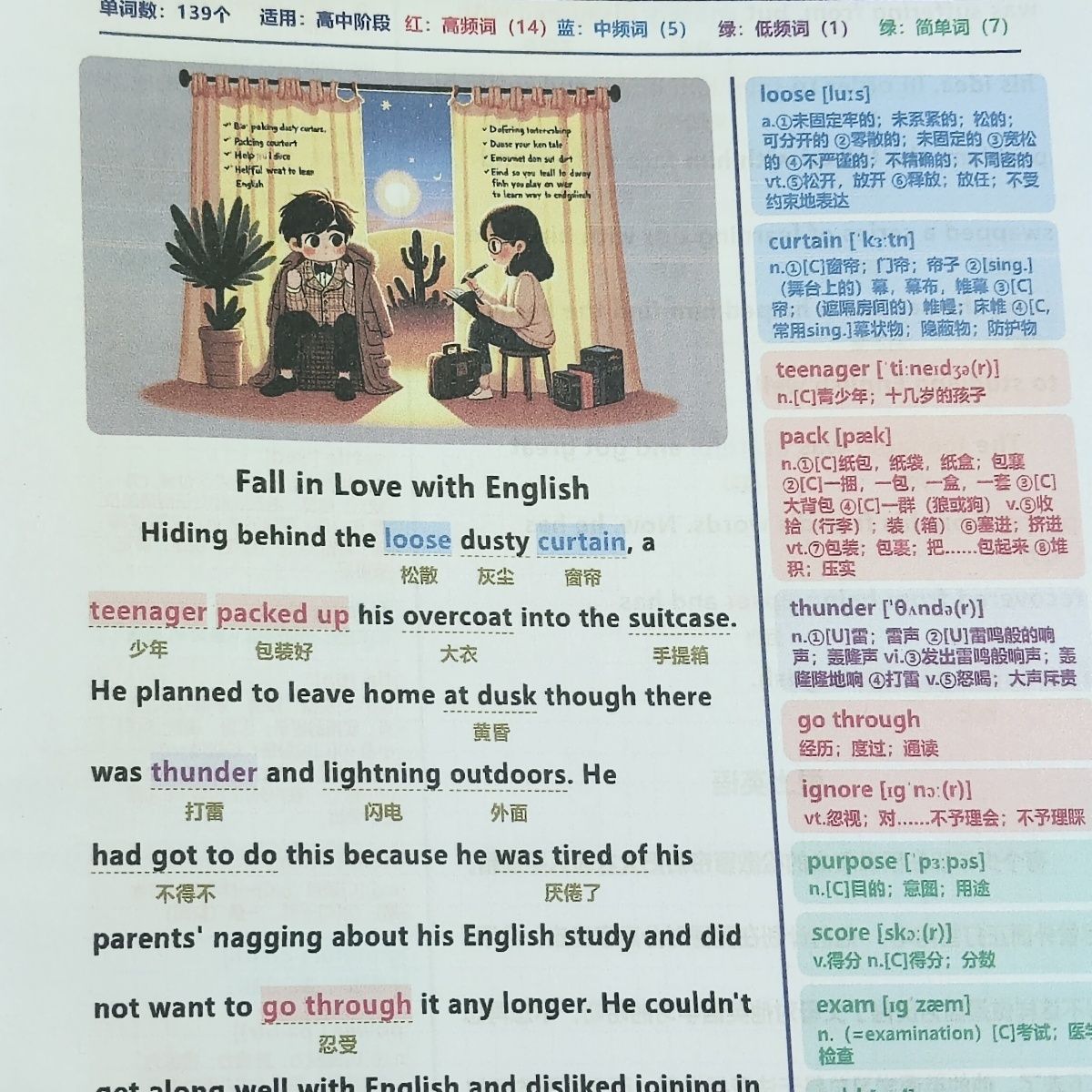 新版40篇记35词汇高中英