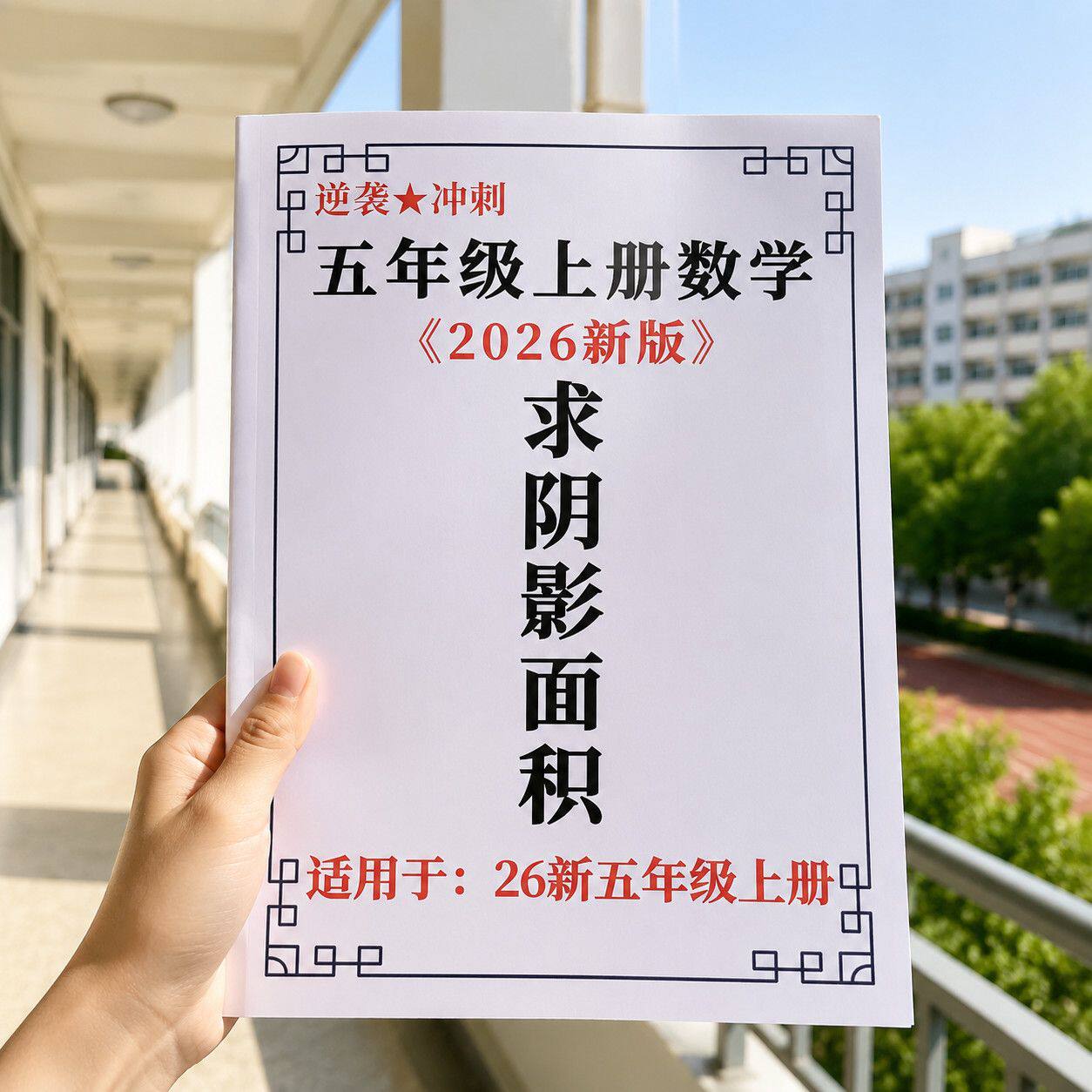 新五年级上册数学求阴影
