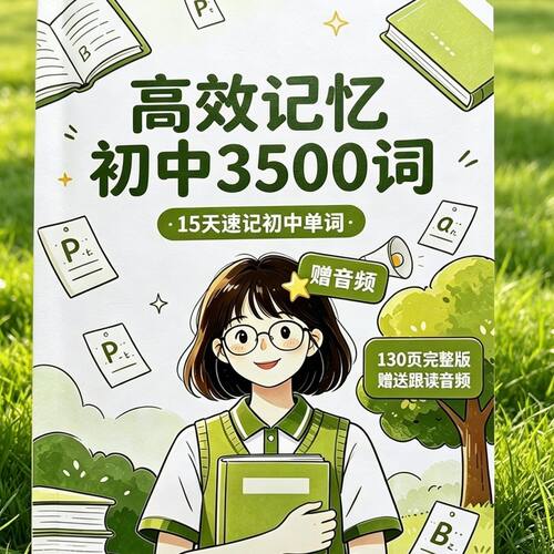 高效记初中3500单词英语