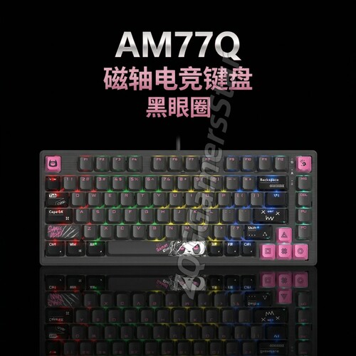 双飞燕血手幽灵AM77Q磁轴87键