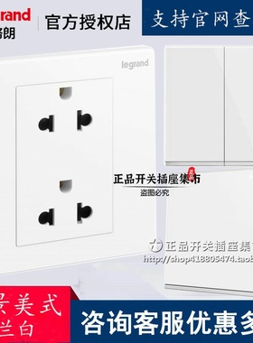 罗格朗美式美标开关插座 legrand台湾日本加拿大 15A美国三插美规