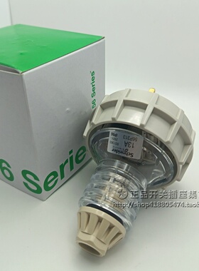 施耐德港式13A防水插头 三芯方脚插头56P313GY户外防水IP66