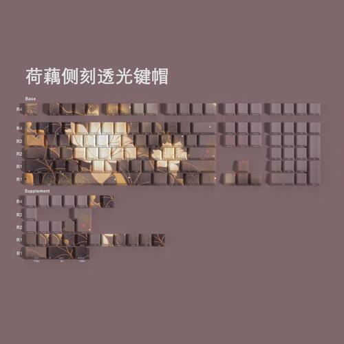 JCM荷藕原厂侧刻双色注塑热升华