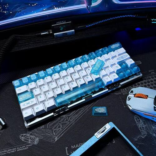 永恒之枪键帽PBT五面热升华pc雾