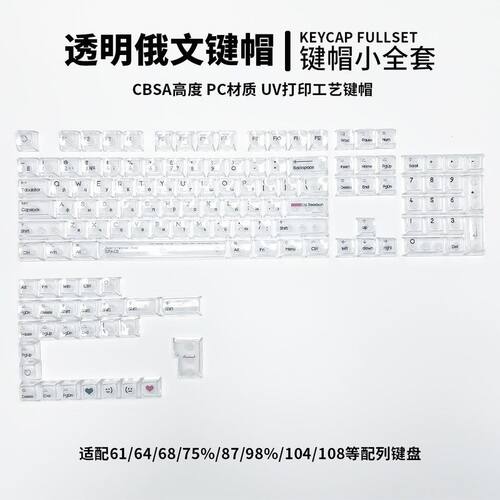 【俄文字根CBSA高度透明】小全套