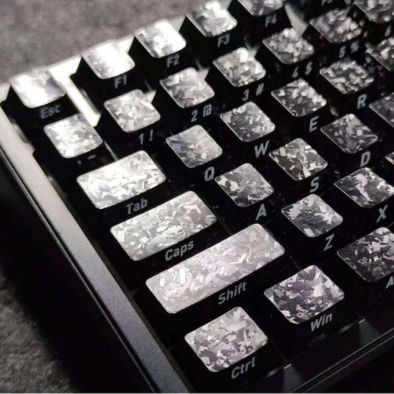 碳纤维侧刻键帽119键WOOTING磁轴